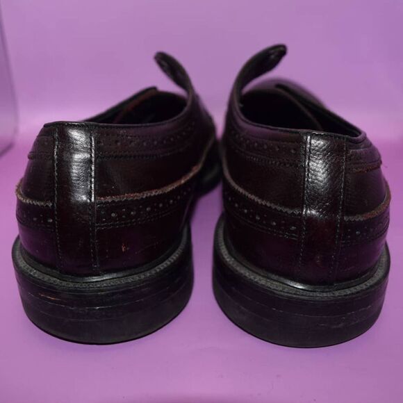 Vintage Mason Executive Imperial Deep Brown Leather Wingtip - 12 D main image 5